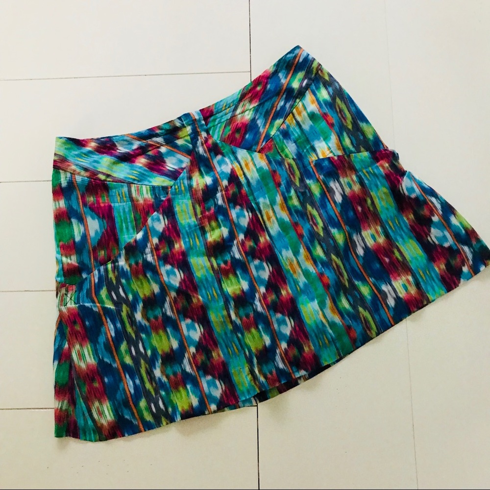 Anthropologie Edme & Esyllte Silk Skirt - 10